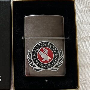 Sleek Vintage Collectible 1994 Limited Edition Winston Motorsports Zippo Lighter